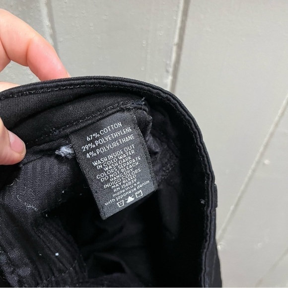 Monfrère Greyson Skinny Jeans in Noir - Picture 7 of 8